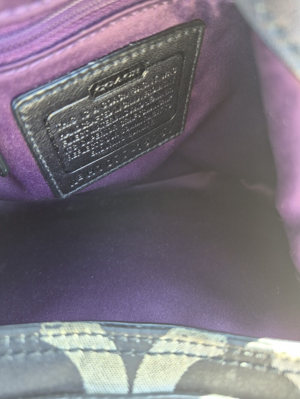 Coach Vintage Madison Op Art Maggie Shoulder Bag - Picture 12 of 16